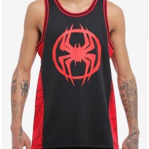 Marvel Spider-Man: Across The Spider-Verse Miles Morales Basketball Jersey (XS)
